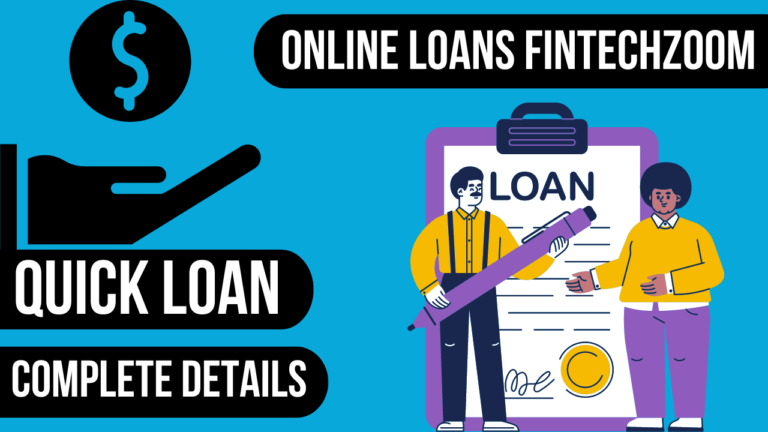 Online Loans FintechZoom