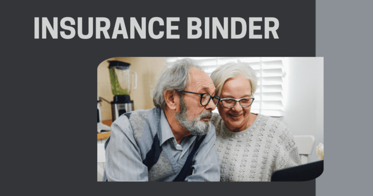 Insurance Binder